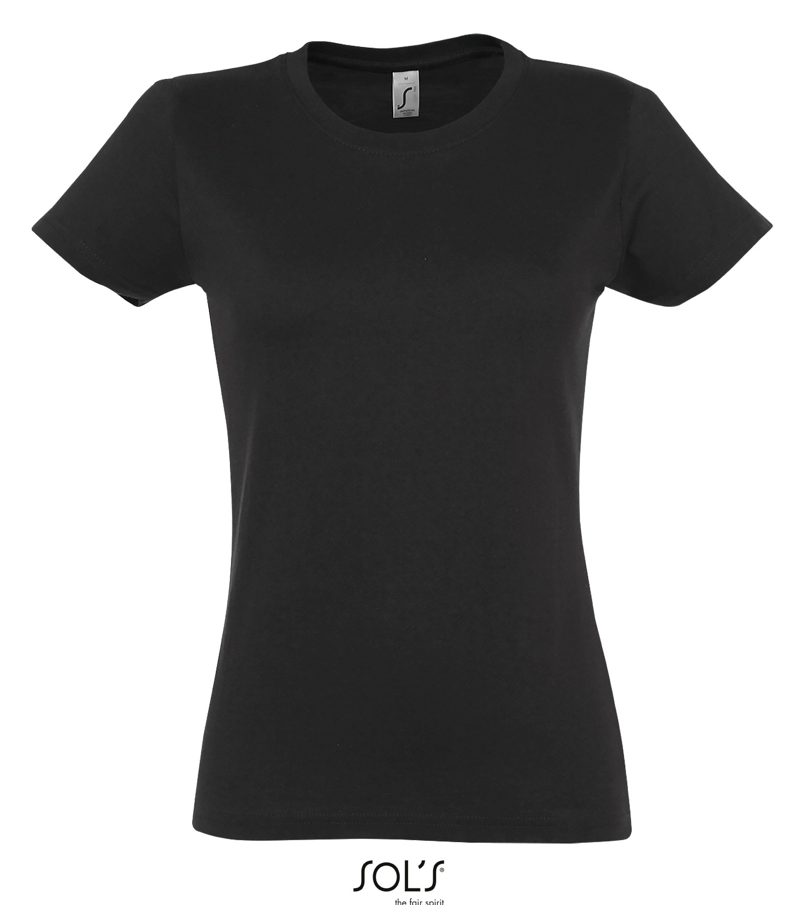 SOLS IMPERIAL ženské tričko 190 gr DARK GREY