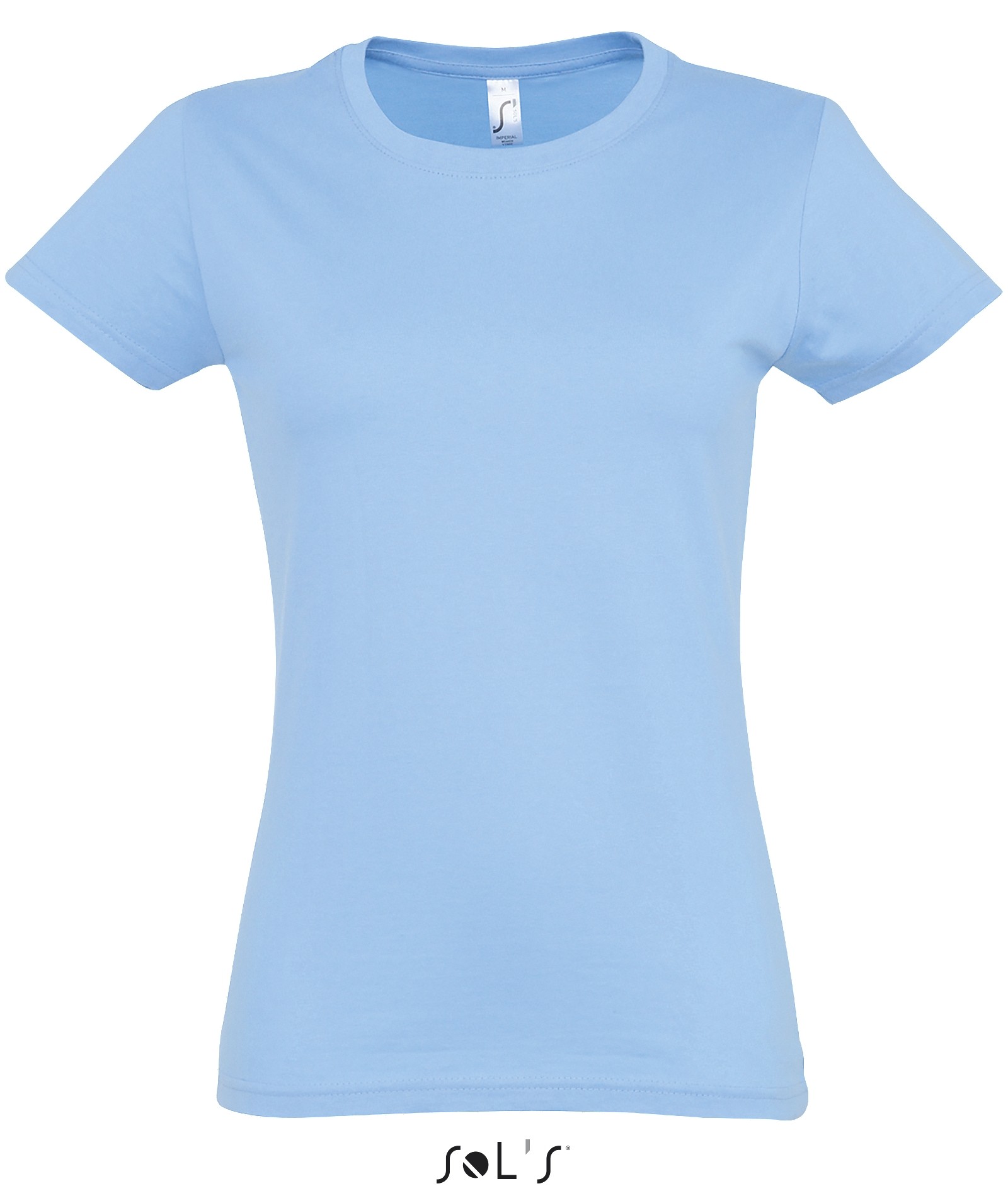 SOLS IMPERIAL ženské tričko 190 gr SKY BLUE