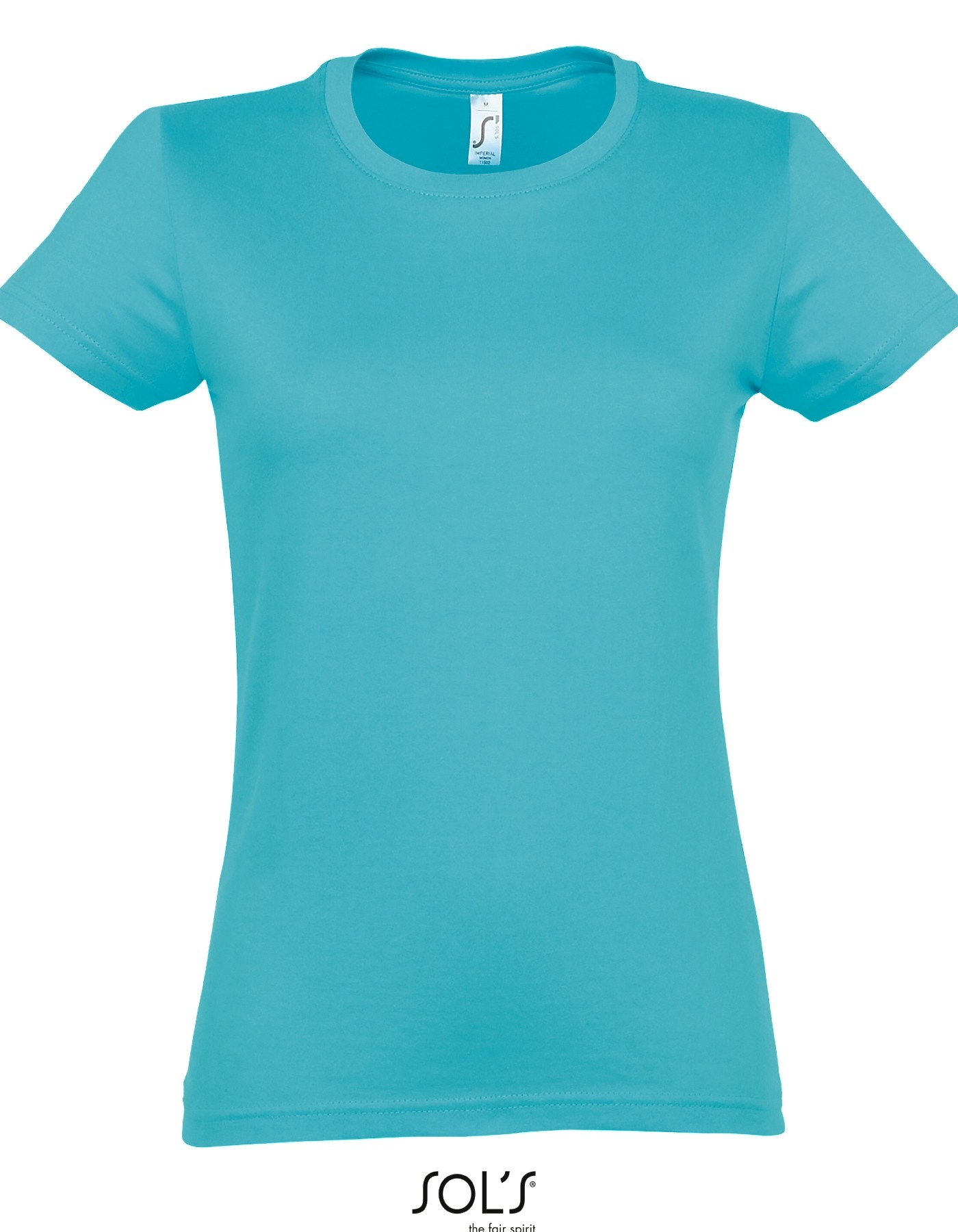 SOLS IMPERIAL ženské tričko 190 gr ATOLL BLUE