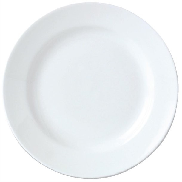 Sublimačný biely tanier 27cm