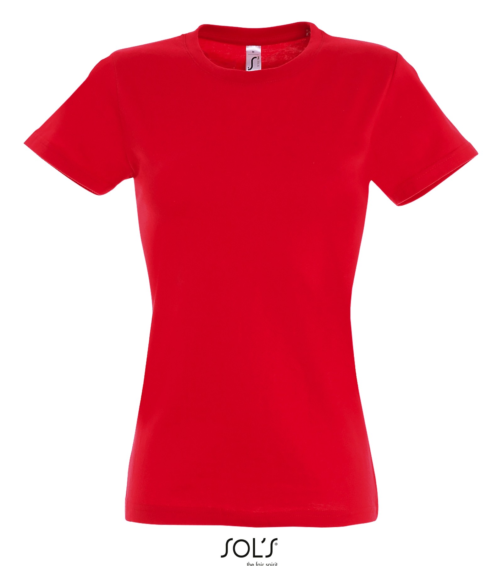 SOLS IMPERIAL ženské tričko 190 gr RED