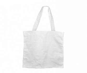 Polyesterová taška biela 45 x 43 cm