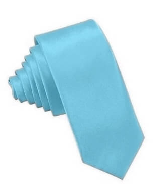 Sublimačná svetlo modrá kravata   