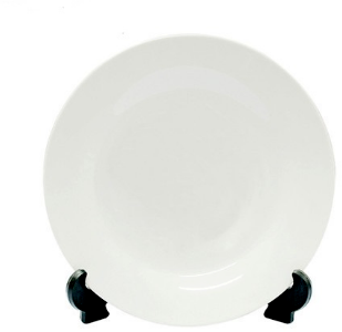 Sublimačný biely tanier 20cm
