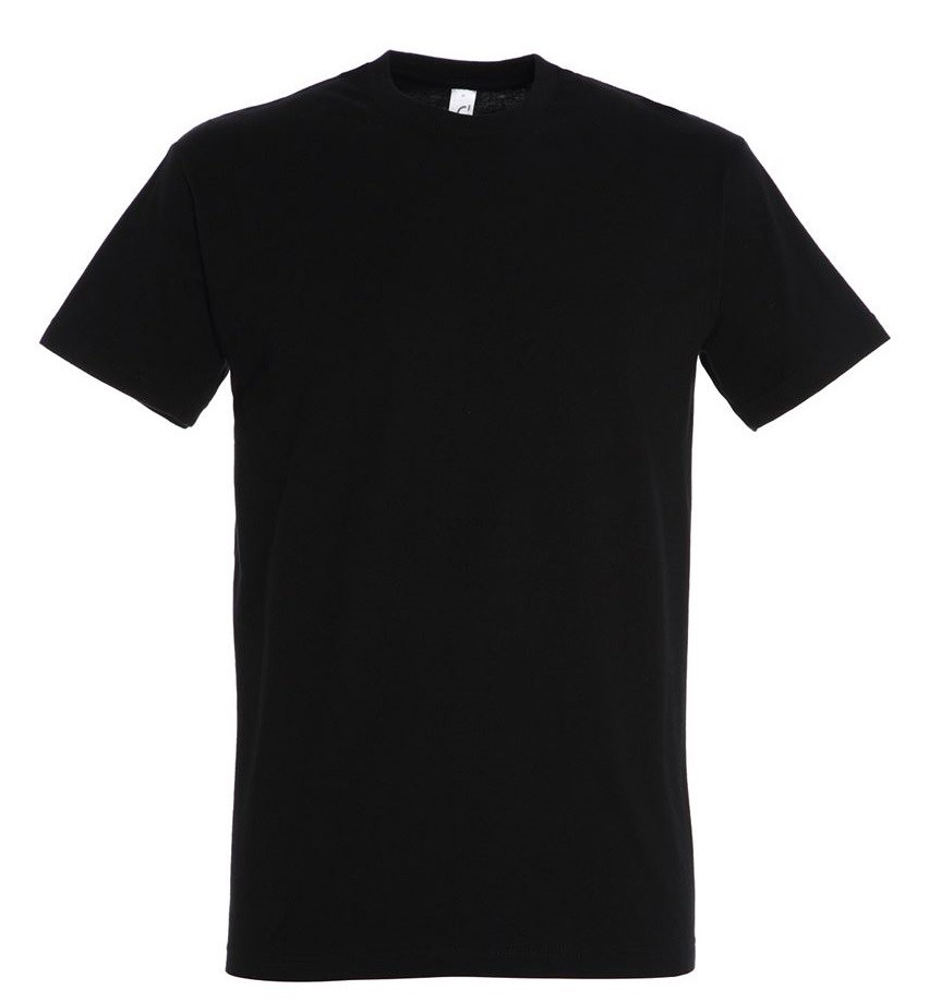 SOL´S IMPERIAL pánske tričko 190 gr DEEP BLACK